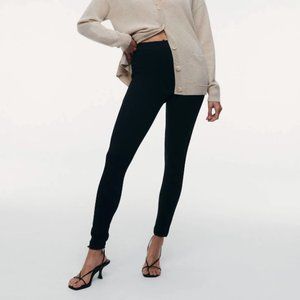 Naadam Modal Cashmere Leggings, Black XS